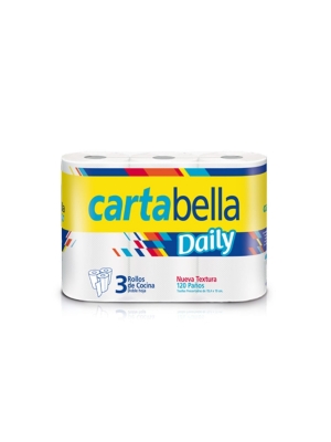 ROLLO DE COCINA CARTABELLA 40P X3U (COD 1698) 0 miniatura