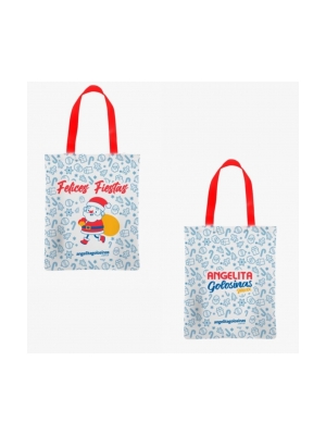 CAJA NAVIDEÑA ANGELITA + BOLSA SUPER PREMIUM 4 (COD 104) 2 miniatura