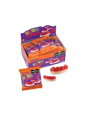 GOMAS MOGUL 12X30GR COLMILLOS HALLOWEEN (COD 15420) 0 miniatura